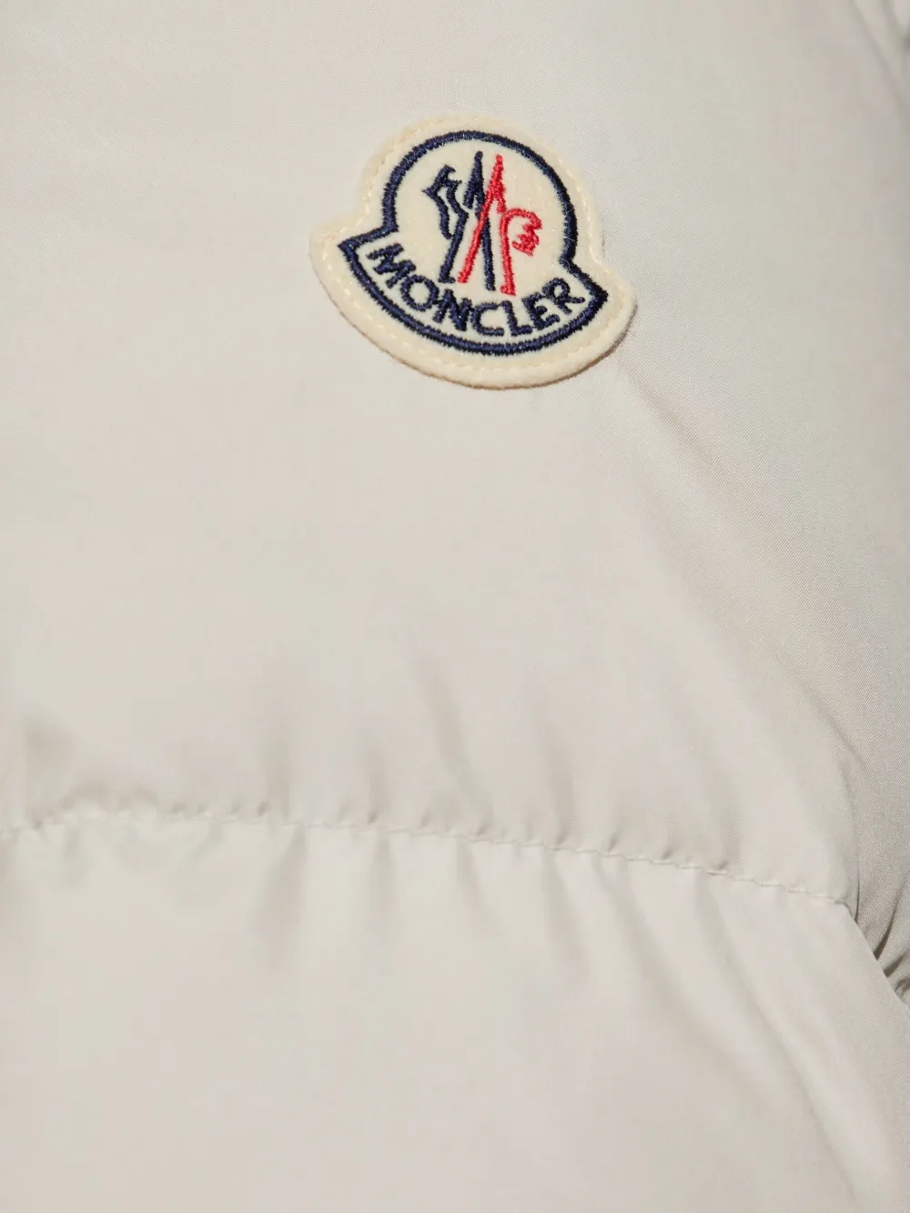 Moncler Brossette Short Down Jacket Clothing In White