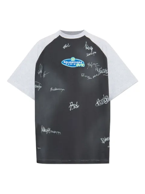 Balenciaga raglan-sleeves T-shirt
