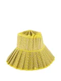 Lorna Murray pleated bucket hat - Yellow