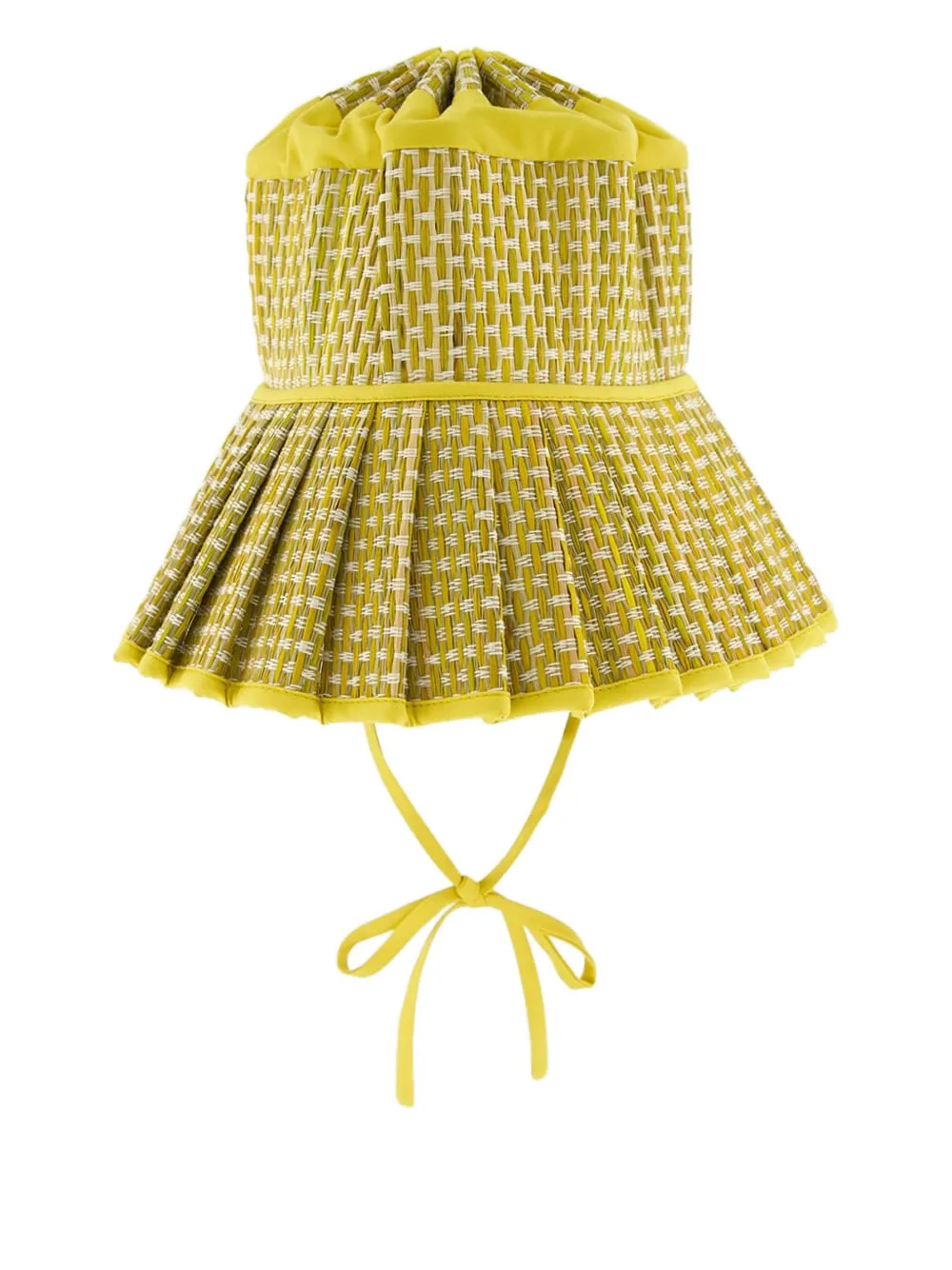 Lorna Murray Geplooide vissershoed Geel