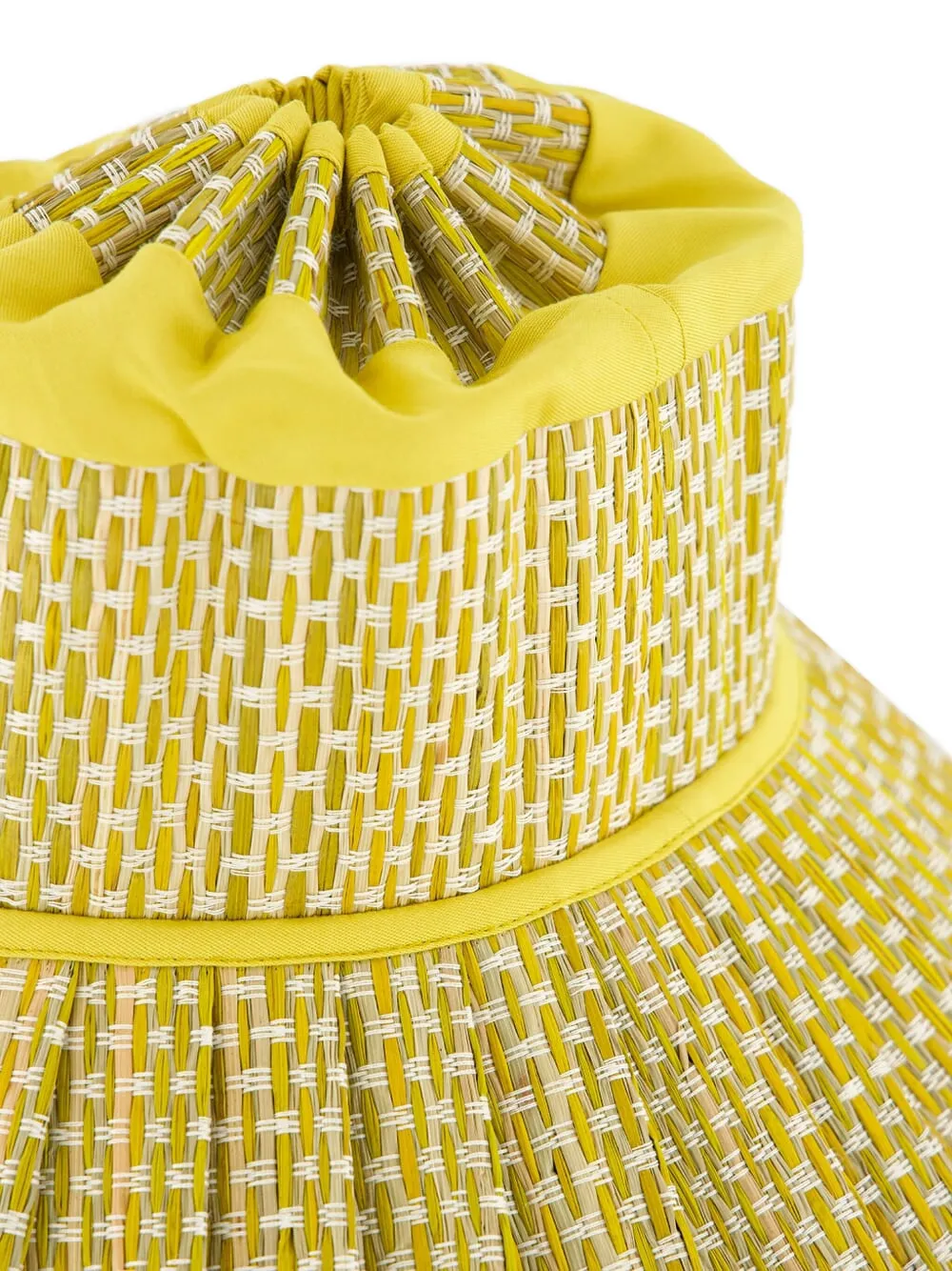 Lorna Murray Geplooide vissershoed Geel