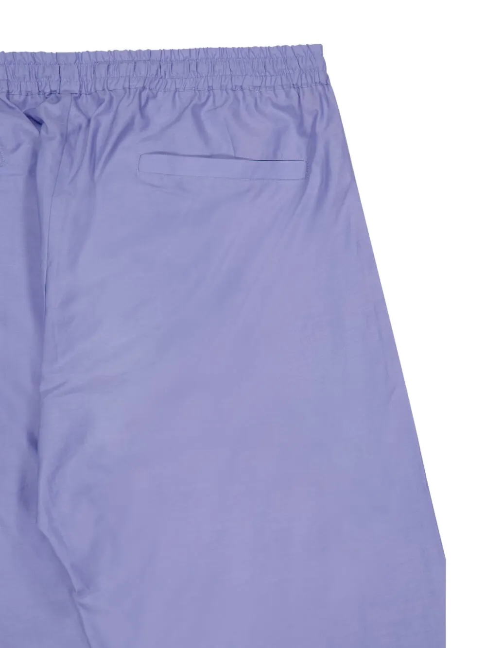 Baziszt Floral-embroidered Trousers In Blue