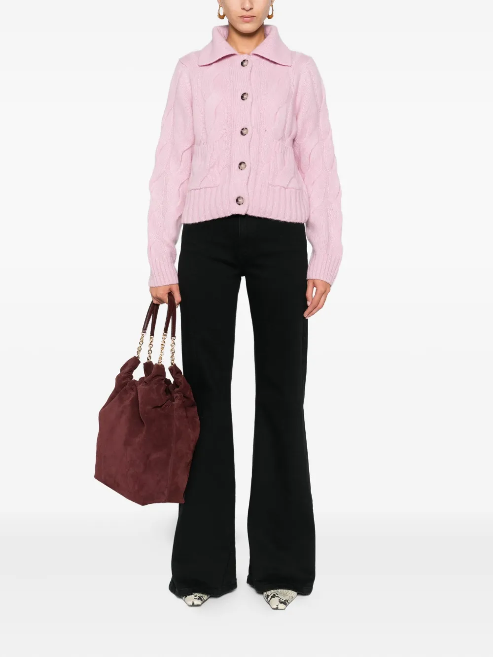 Allude cable-knit cardigan | Cardigans | Image 2