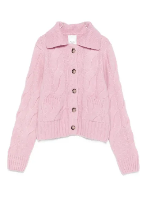 Allude cable-knit cardigan