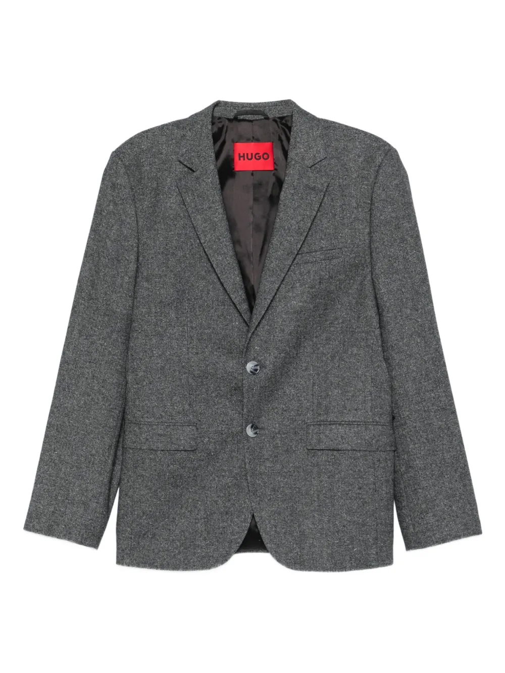 HUGO single-breasted blazer | Grey | Image 1