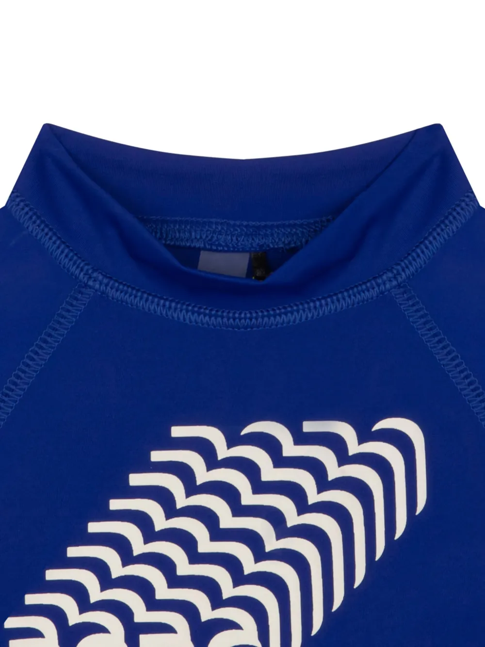 Bobo Choses T-shirt met logoprint en zonbescherming Blauw