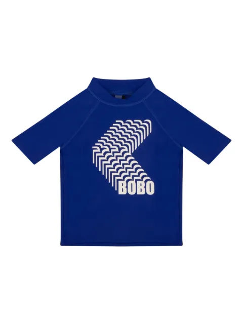 Bobo Choses logo-print sun protective T-shirt