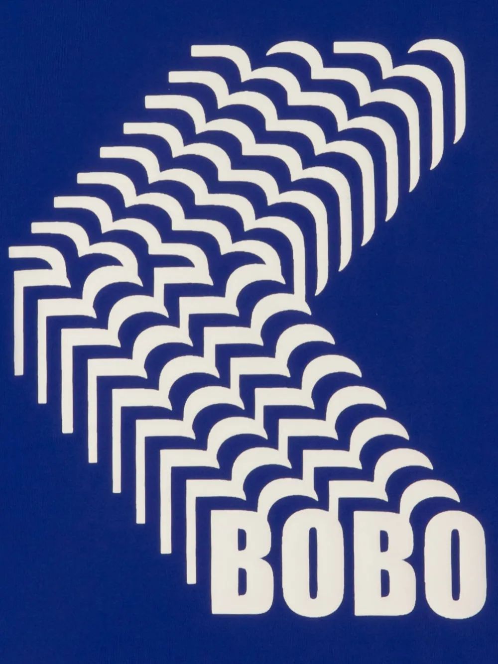 Bobo Choses T-shirt met logoprint en zonbescherming Blauw