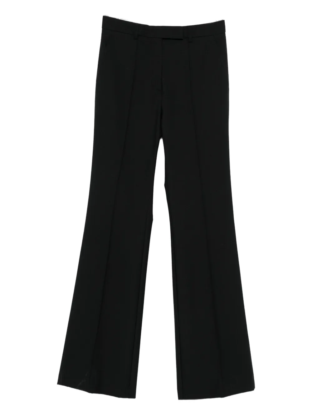 Semicouture Sienna Flared Trousers In Black