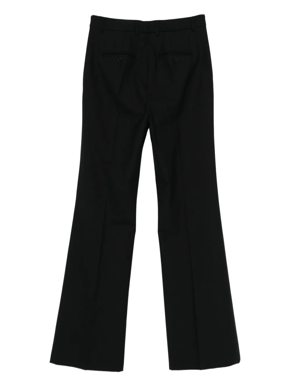 Semicouture Sienna Flared Trousers In Black