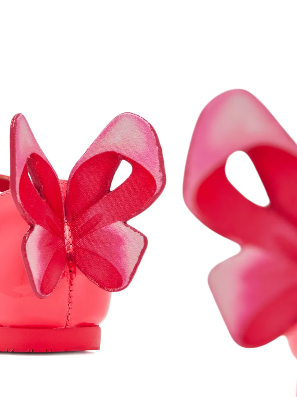 Sophia Webster Mademoiselle ballerina's met vlinderstrik Roze