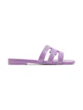 Sam Edelman Bay cut-out slides - Purple