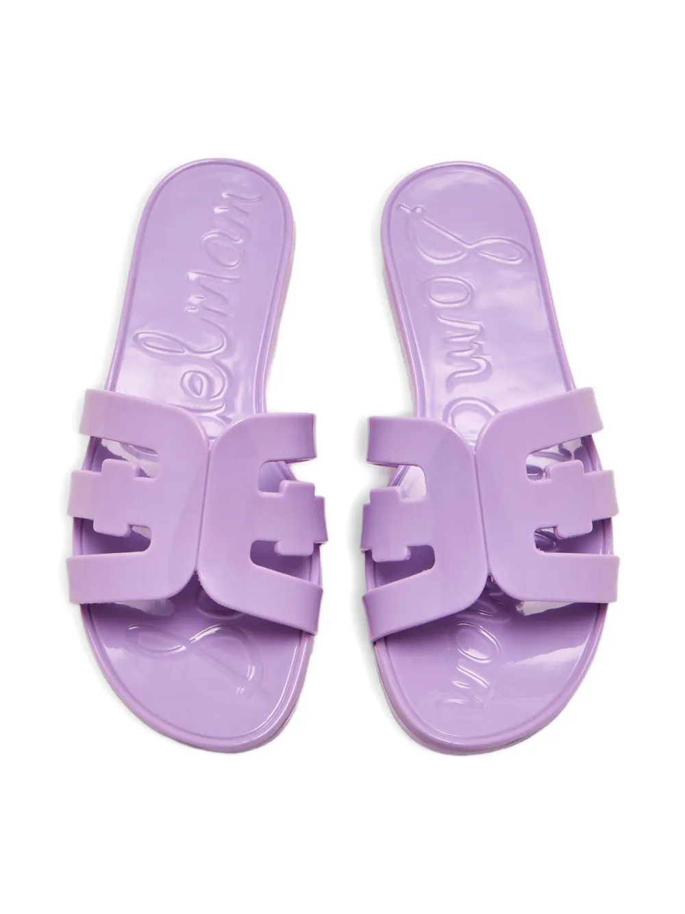 Sam Edelman Bay cut-out slides Purple