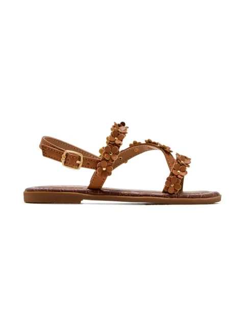 Sam Edelman flower-embellished buckle sandals