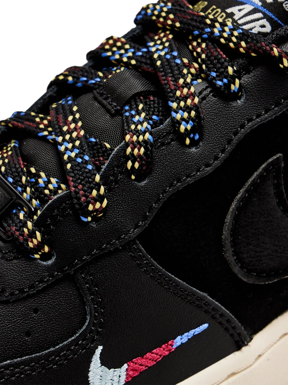 Nike Kids Air Force 1 sneakers Black