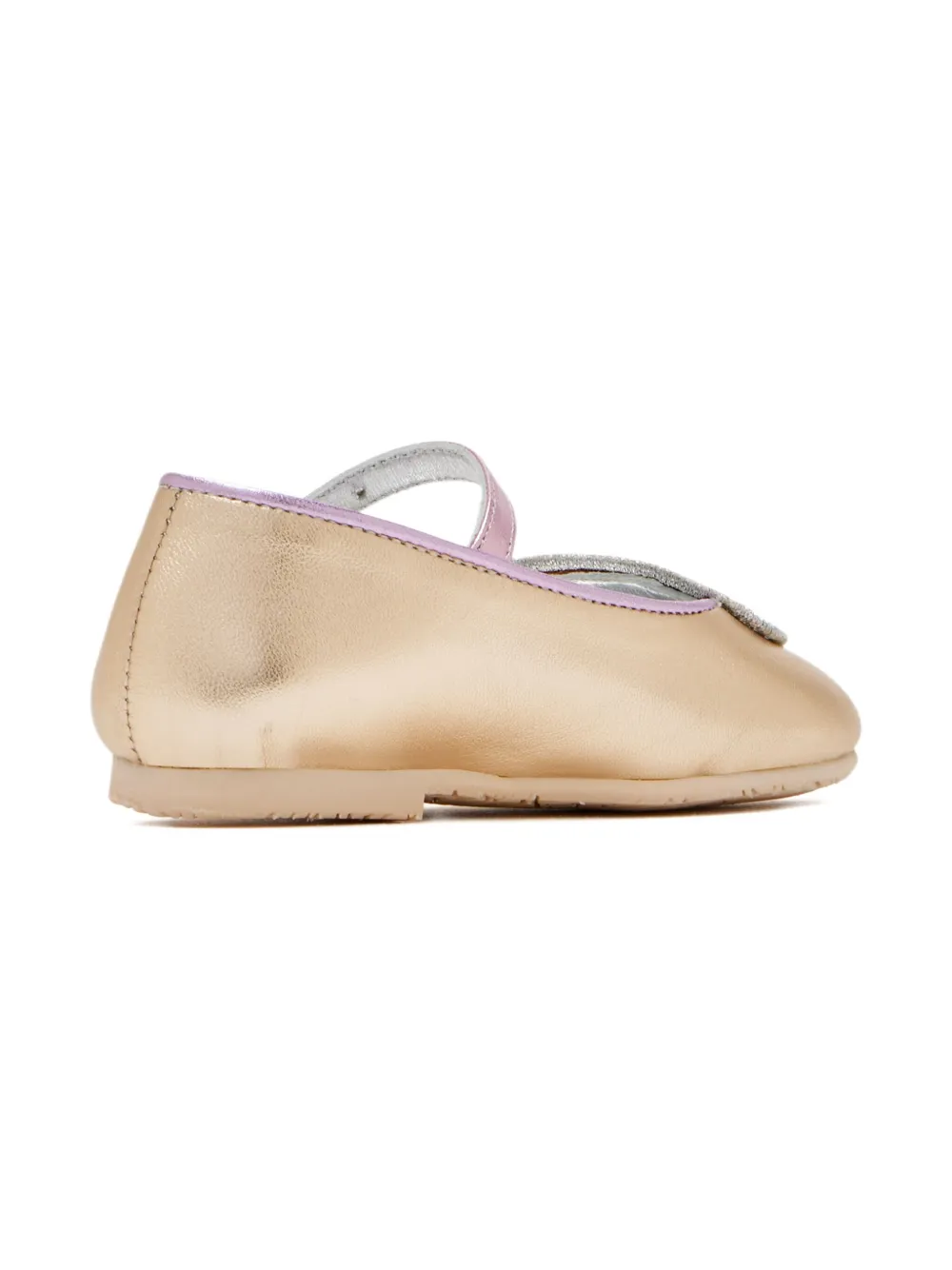 Sophia Webster butterfly-embellished ballerinas - Beige