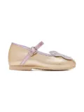 Sophia Webster butterfly-embellished ballerinas - Neutrals