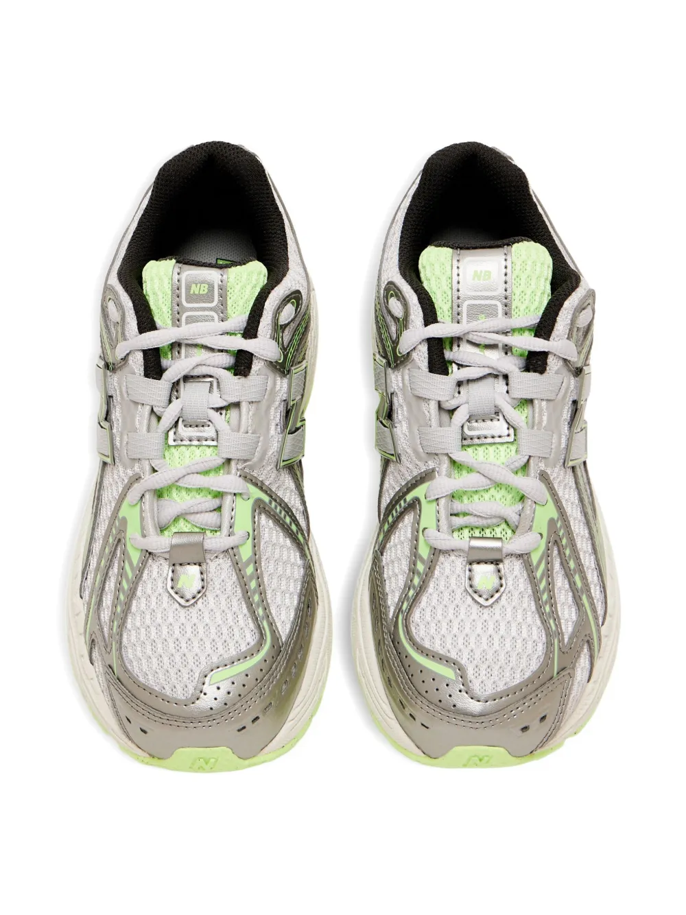 New Balance 1906 Panelled Sneakers In Green