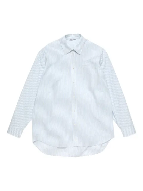 Acne Studios striped-pattern pocket shirt