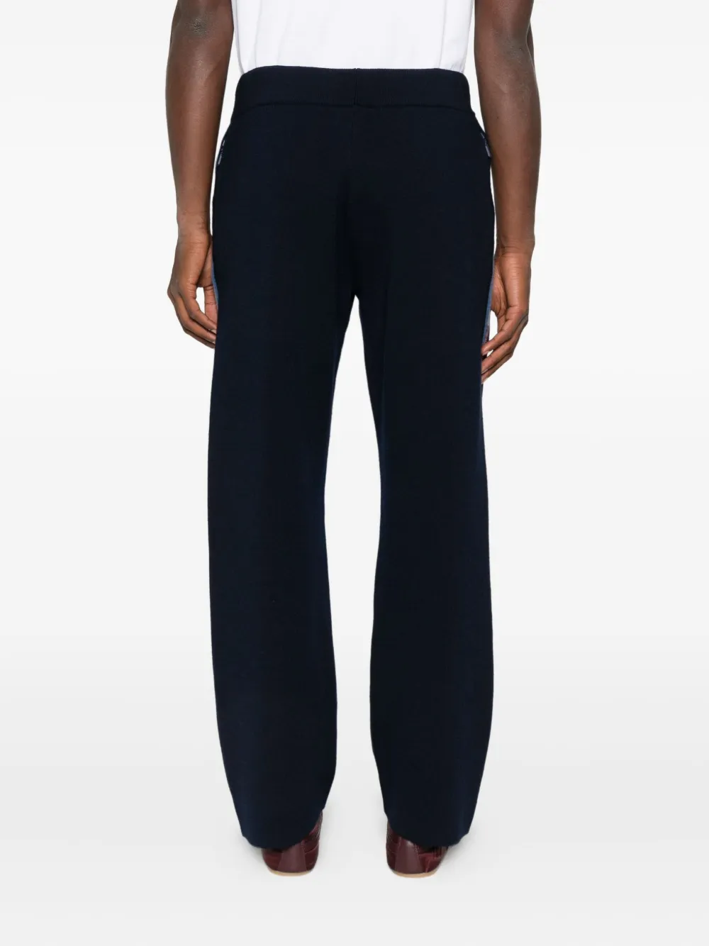 Drôle De Monsieur Gestreepte trainingsbroek Zwart