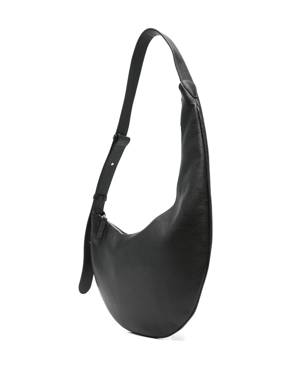Aesther Ekme Crescent Leather Tote Bag In Black