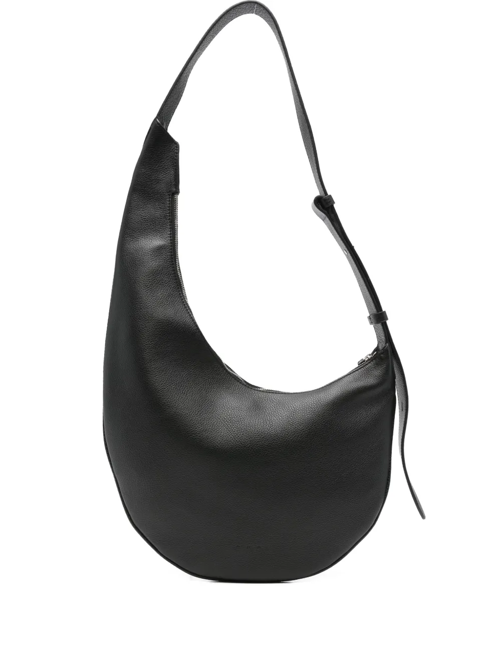 Aesther Ekme Crescent Leather Tote Bag In Black