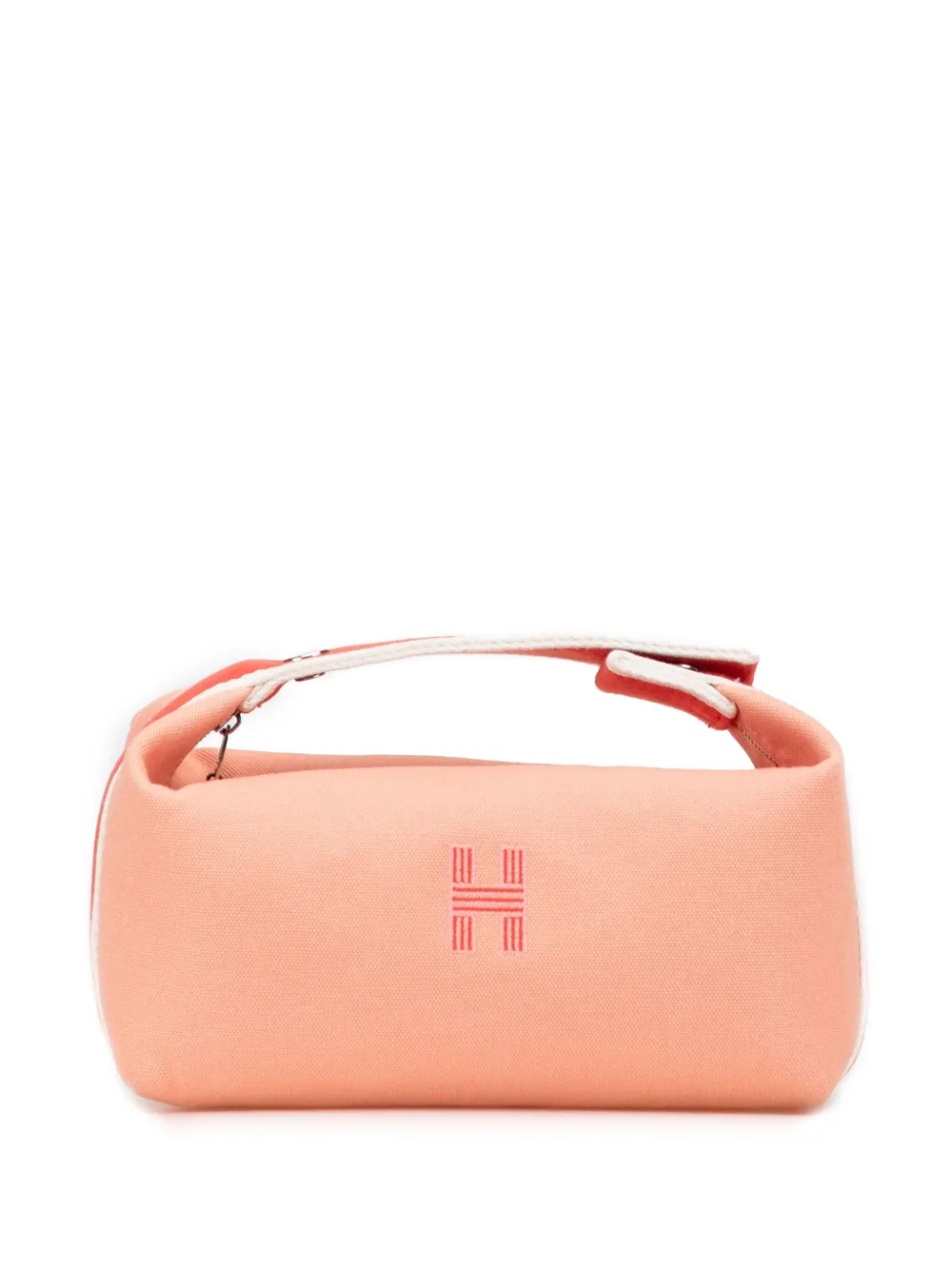 Hermès Pre-Owned 2020-2025 Small Canvas Bride A Brac Case vanity bag | Pink | Image 1
