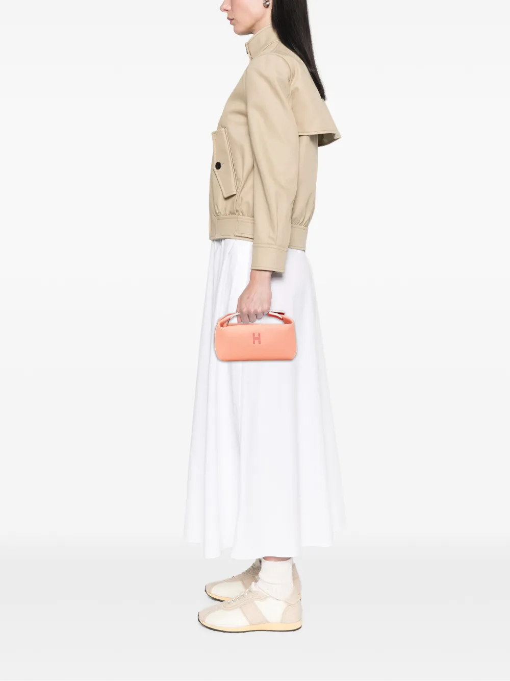 Hermès Pre-Owned 2020-2025 Small Canvas Bride A Brac Case vanity bag | Pre-Owned | Image 2