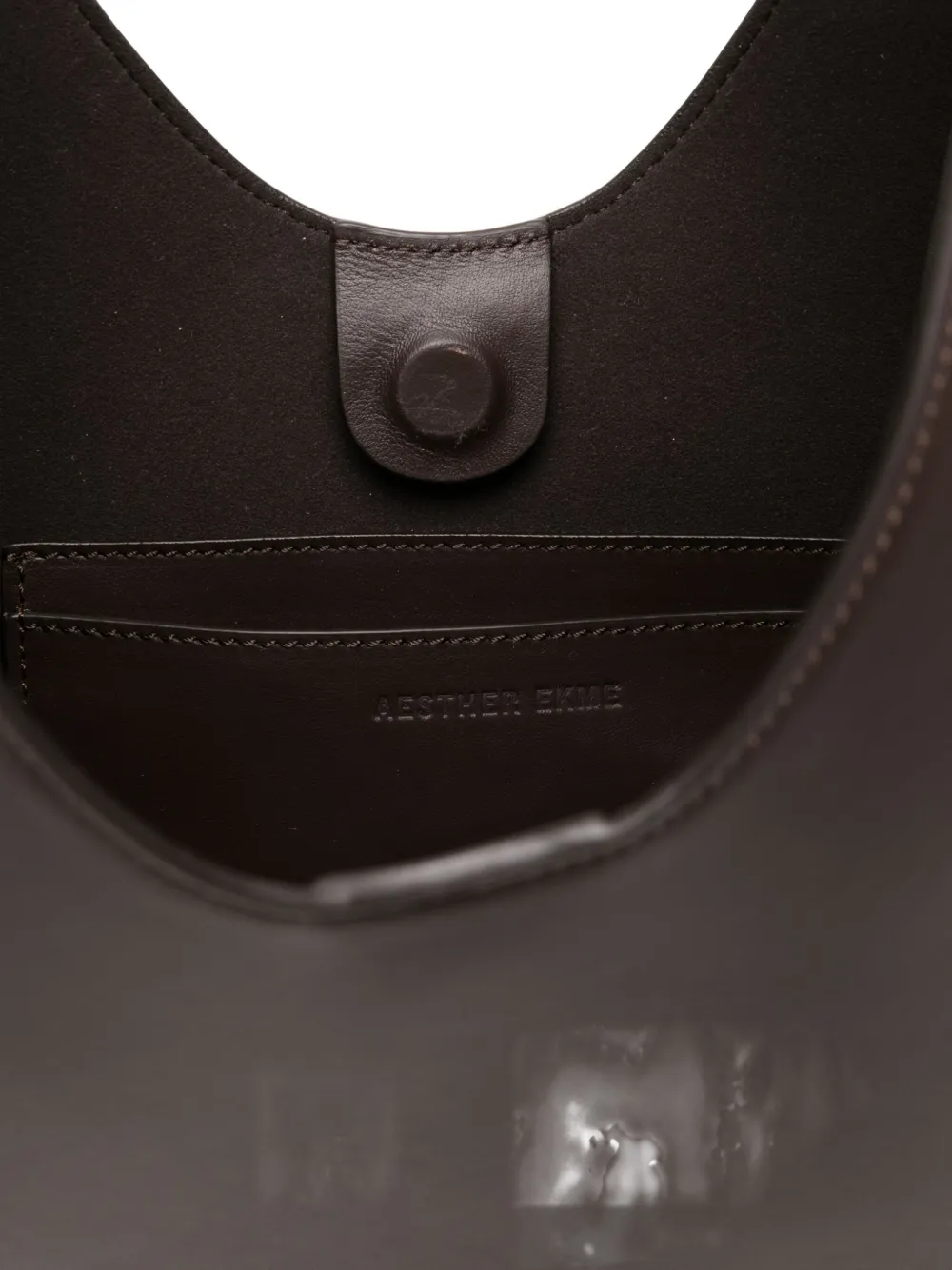 Aesther Ekme Crescent Suede Tote Bag In Brown