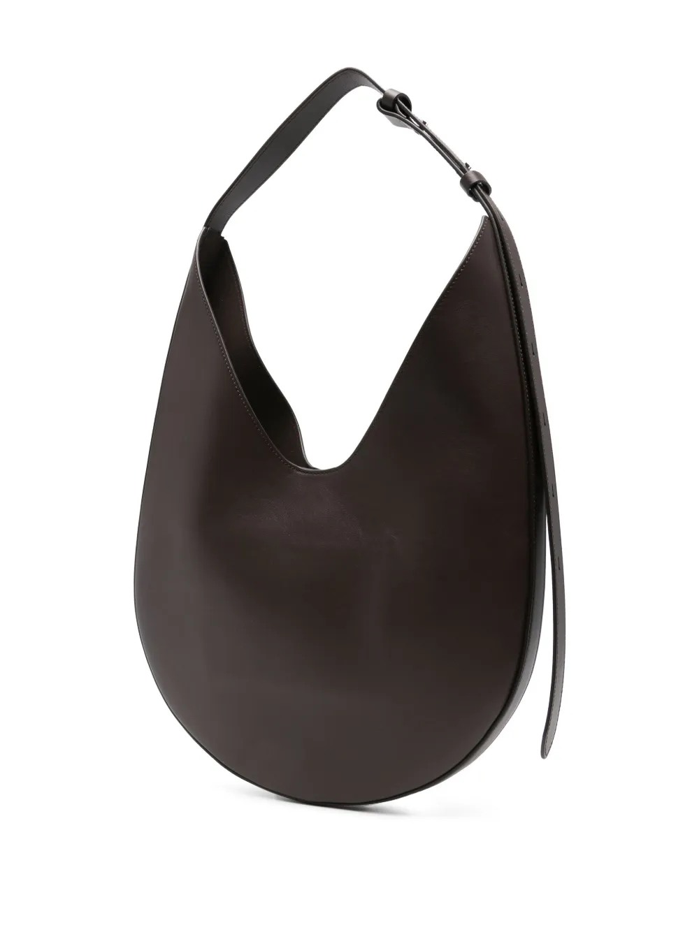 Aesther Ekme Leren shopper Bruin