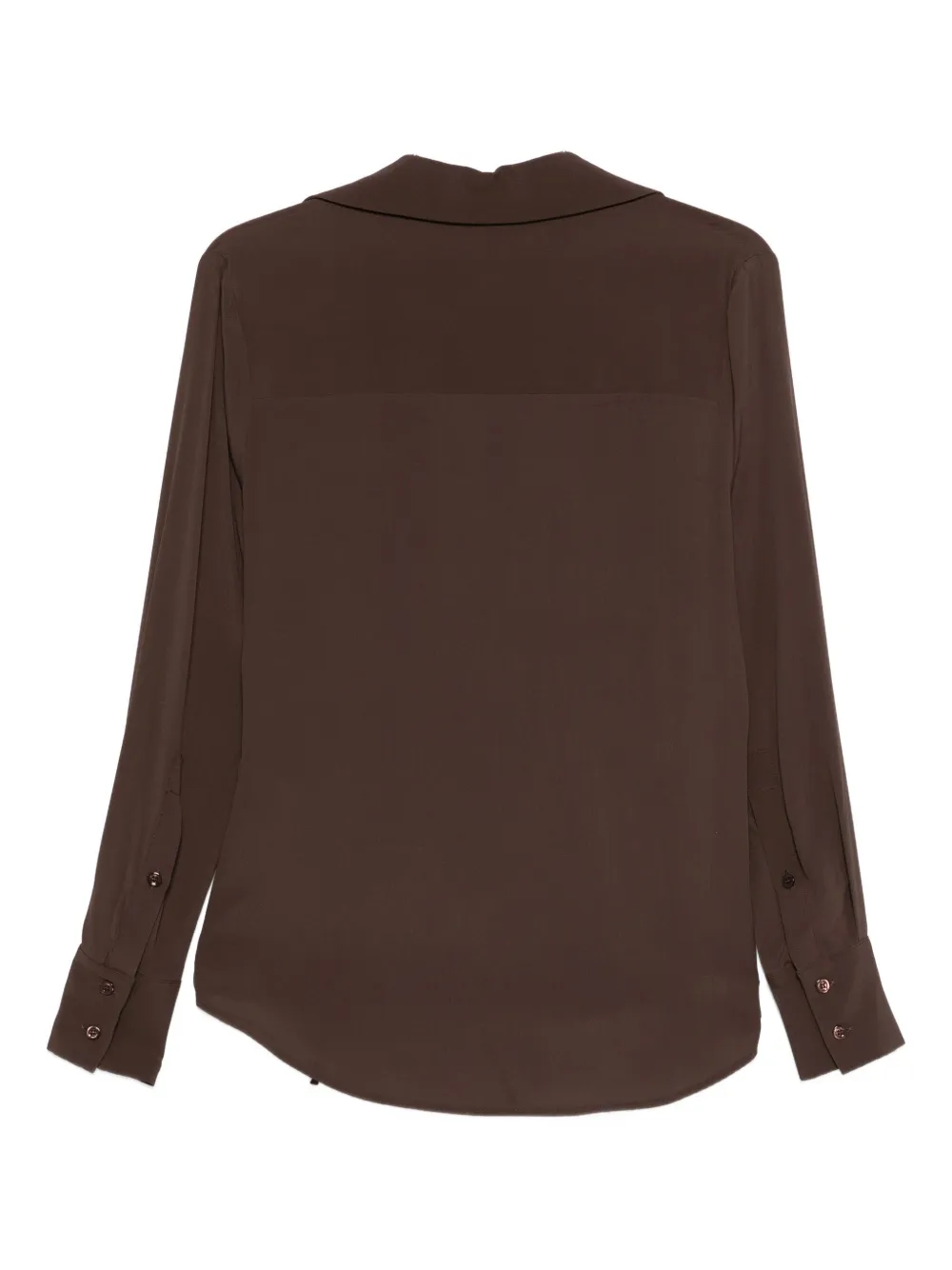 Semicouture side-tie blouse - Bruin