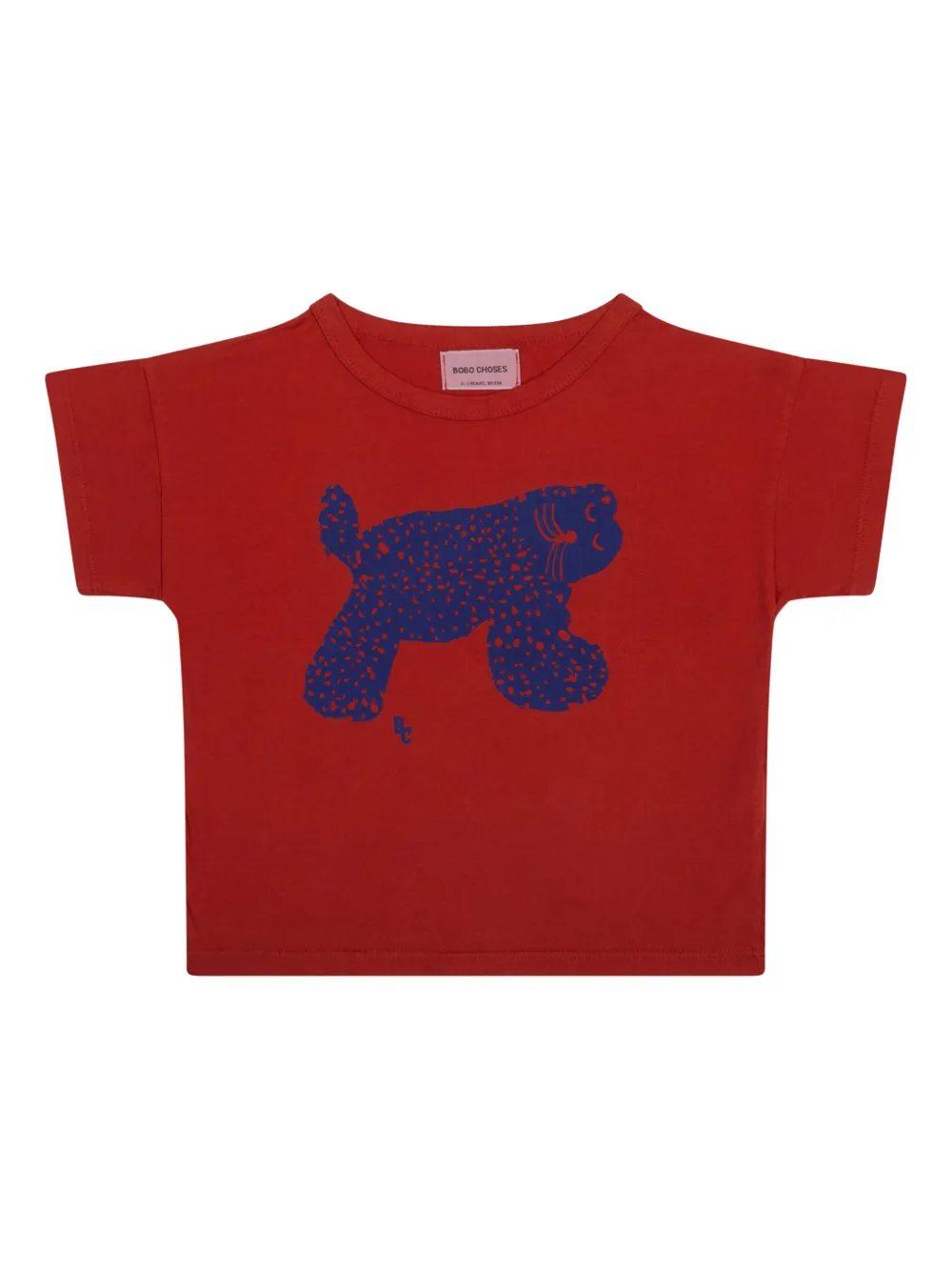 Bobo Choses animal-print T-shirt | Red | Image 1