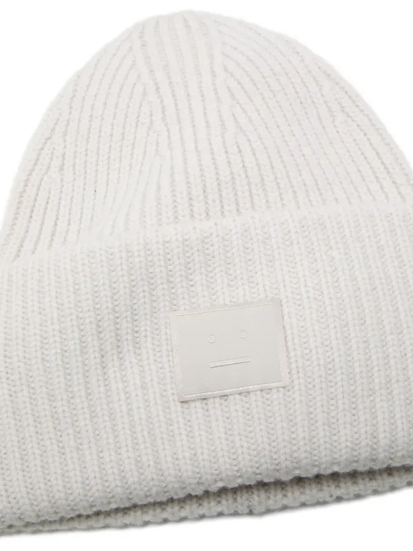 Acne Studios ビーニー ニット帽 グレー 正規品 クリーニング済 Acne