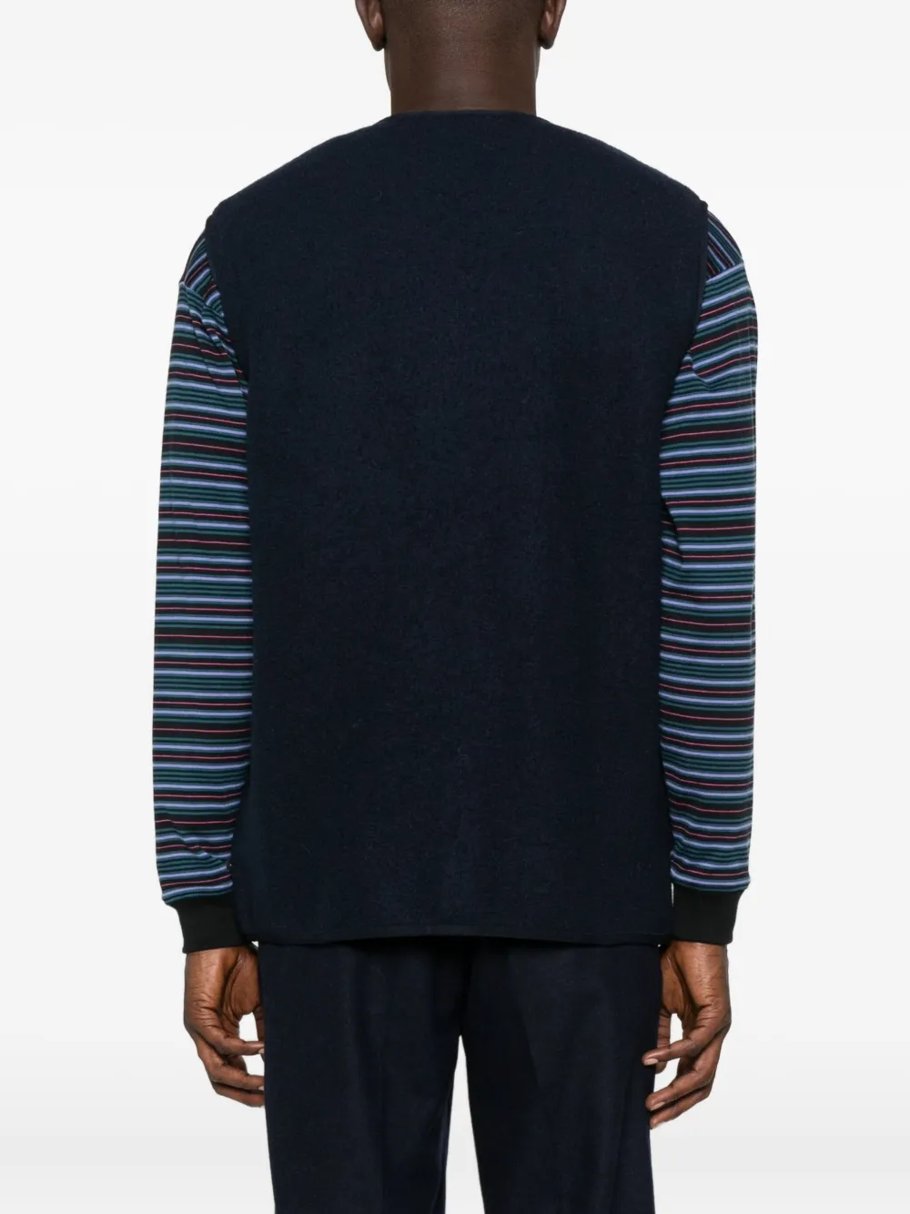 Samsoe & Samsoe Sahannes Zip-front Pocket Vest In Black