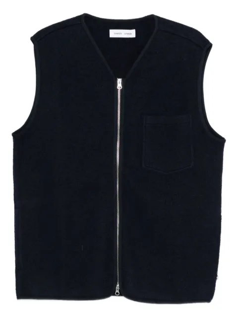 SAMSOE SAMSOE Sahannes zip-front pocket vest