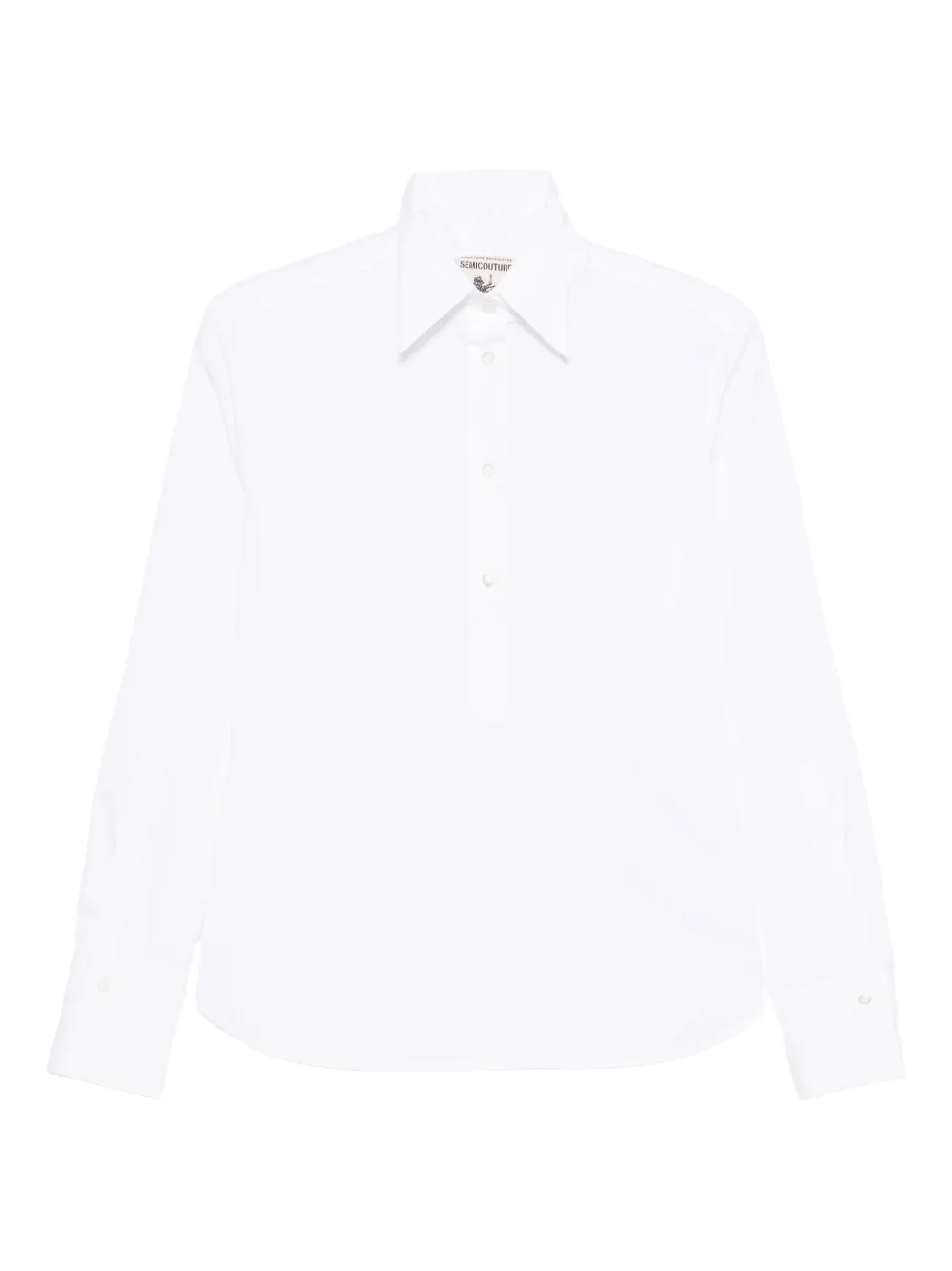 Semicouture Button-down Shirt In White
