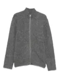 SAMSOE SAMSOE zip-up cardigan - Grey
