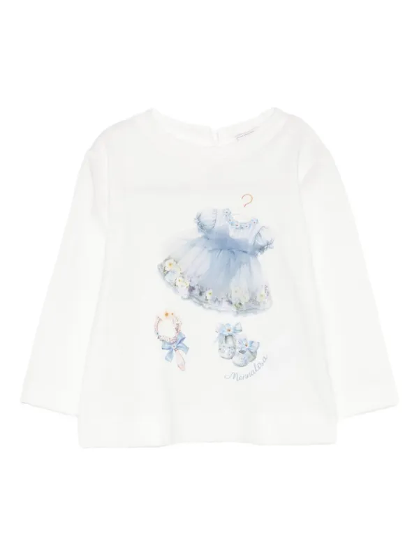 Haut Femme Monnalisa - Neuf Avec étiquettes, Couleur Blanche