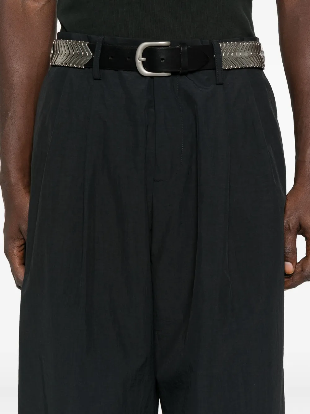 ERL Plooibroek Zwart