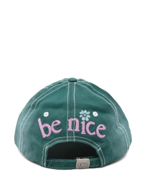 ERL ブラック キャップ venice be nice ERL Hats for Men - Shop Now