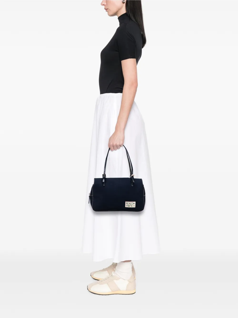 Fendi Pre-Owned 2000-2010 Canvas FF Marble shoulder bag | Pre-Owned | Image 2