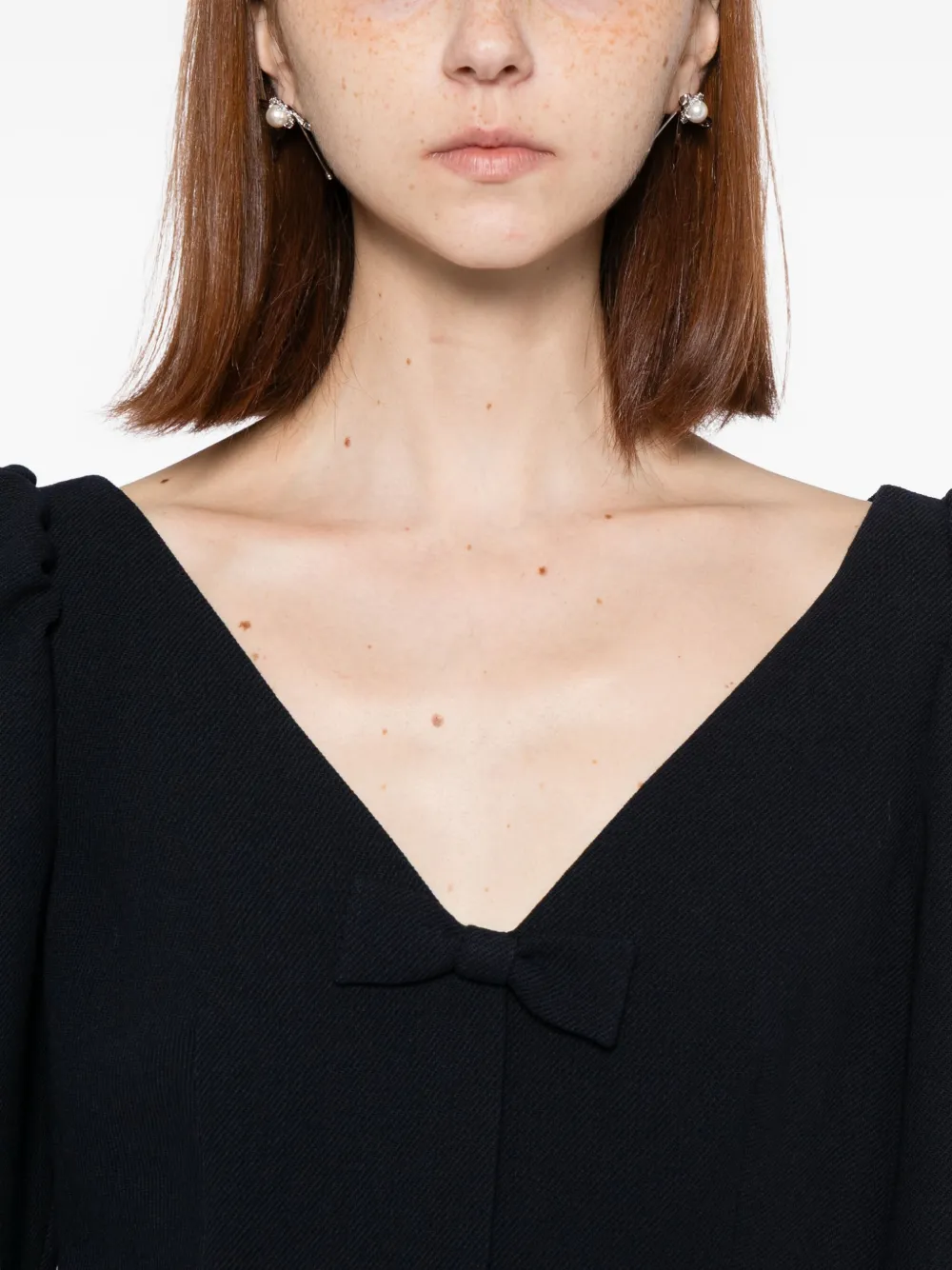 SHUSHU TONG Wollen jurk Blauw