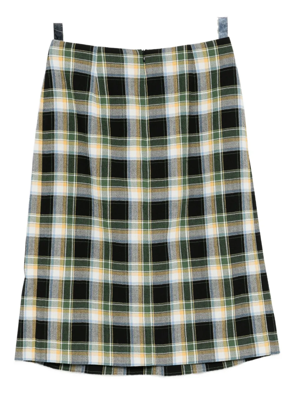 SHUSHU/TONG Geruit blouse - Zwart