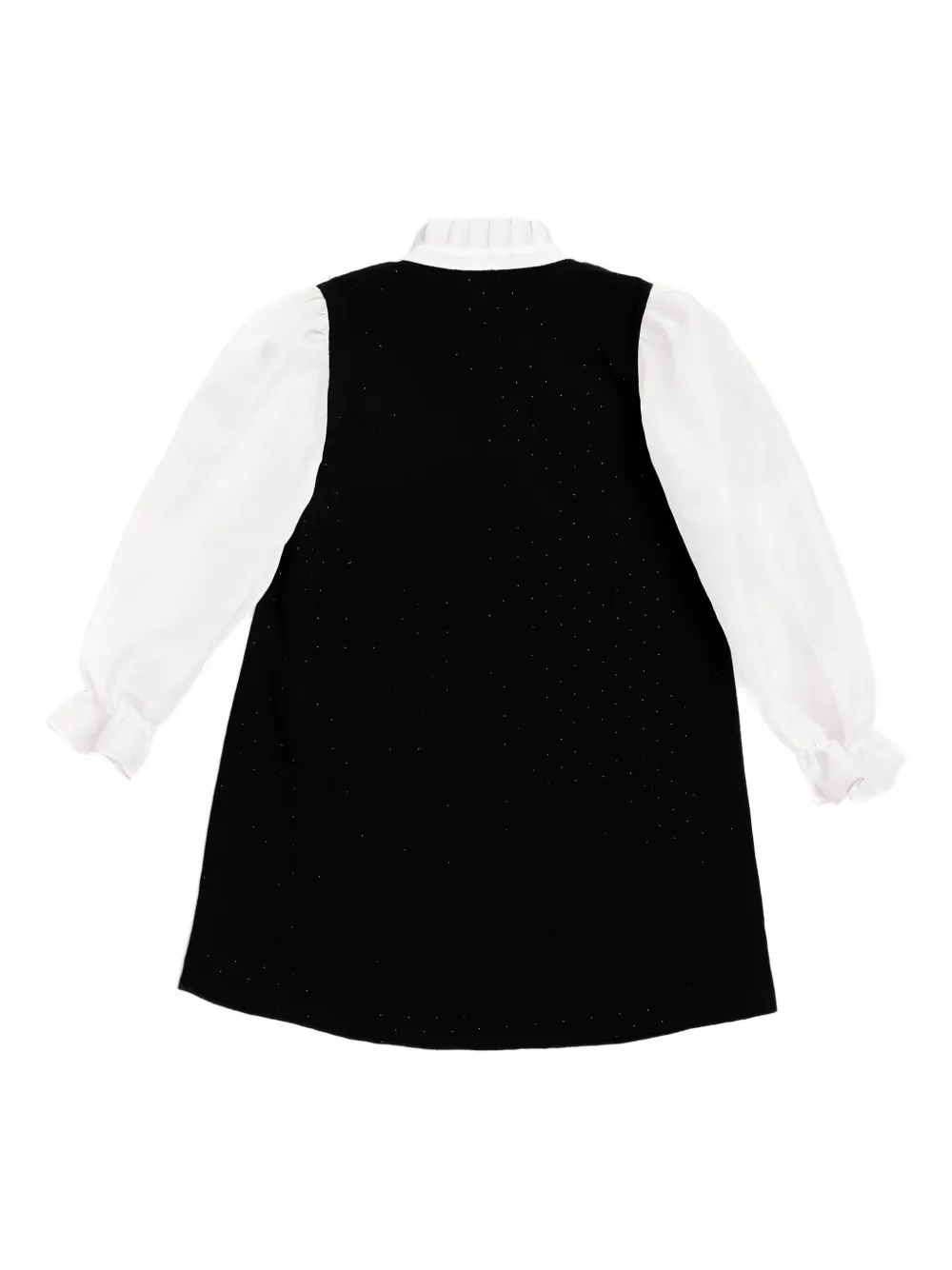 BCBG KIDS Jurk verfraaid met stras en ruches Zwart