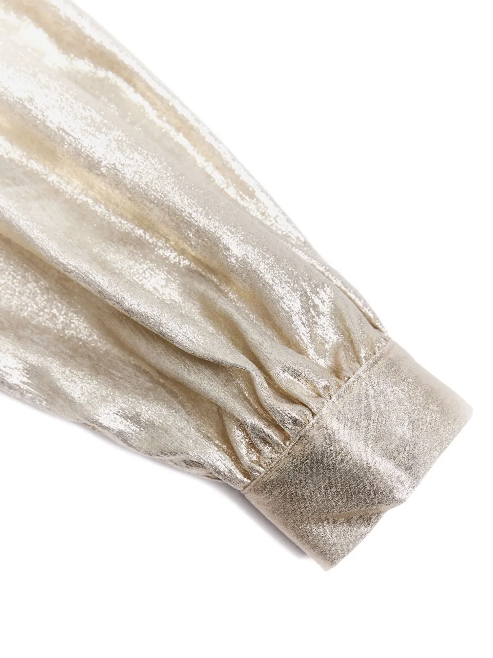 BCBG KIDS Metallic shirt met strikdetail Goud
