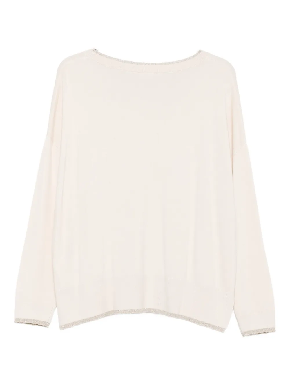 LIU JO metallic-trim sweater | Knitted Sweaters | Image 2