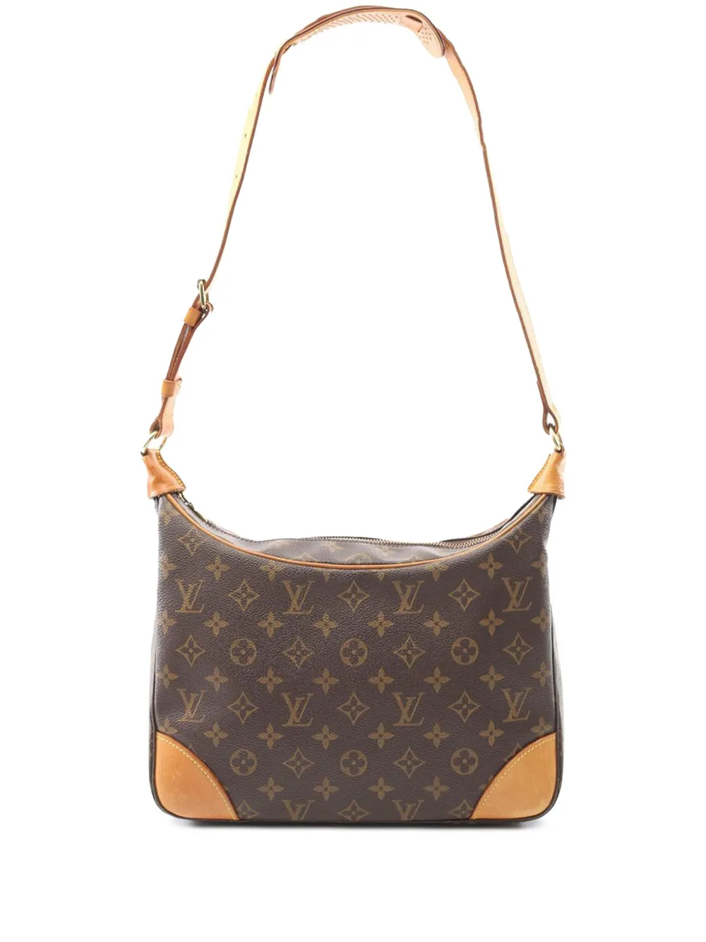Louis Vuitton Pre-Owned 1997 モノグラム ブローニュ 30 ショルダーバッグ - ブラウン Louis Vuitton Pre-Owned 1997 モノグラム ブローニュ 30 ショルダーバッグ - ブラウン