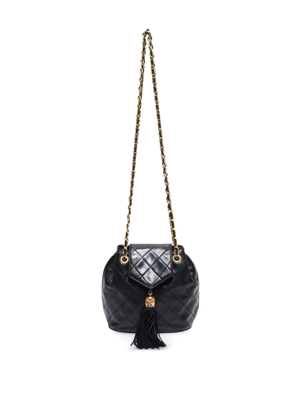 CHANEL Pre-Owned 1989-1991 quilted chain backpack | Pre-Owned | Image 2