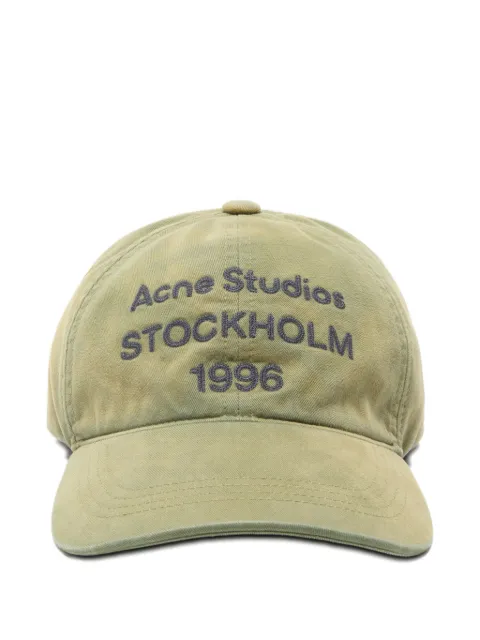 Acne Studios gorra de béisbol con logo