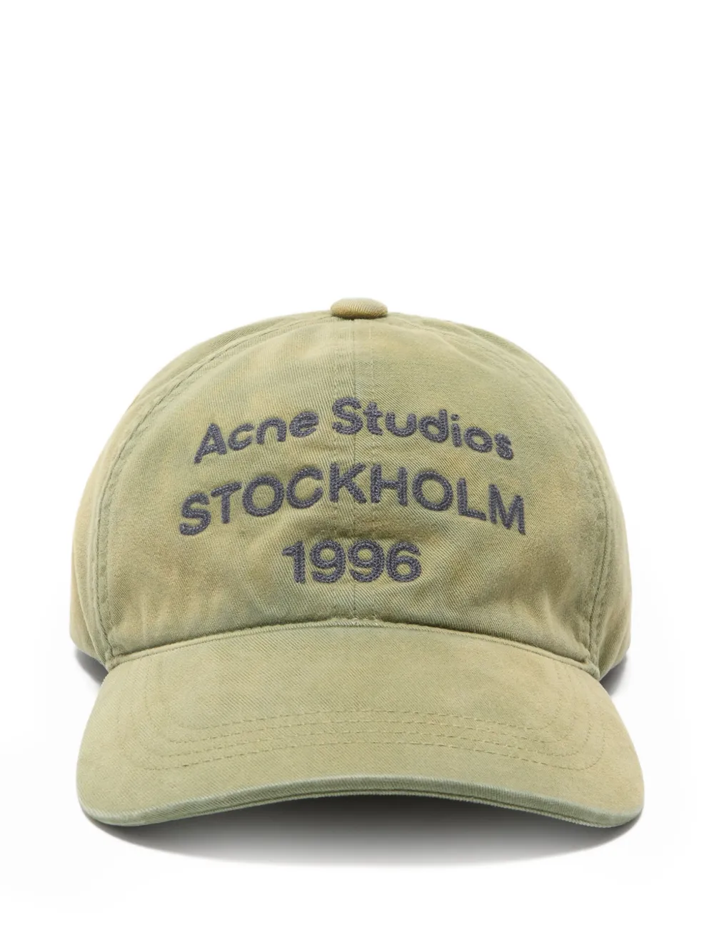 Acne Studios gorra de béisbol con logo | verde | Image 1